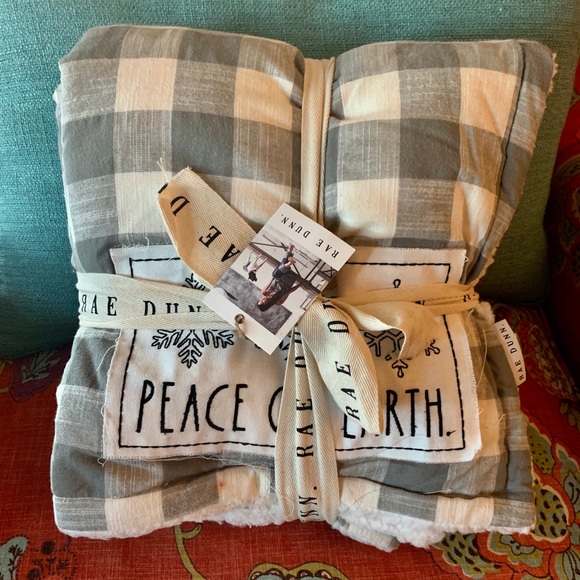 Rae Dunn Throw Blanket